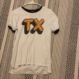 oversized TX tee